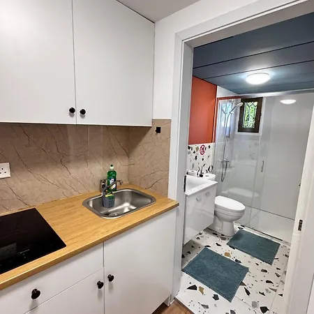 Modern 4 Private Kitchenette And Bathroom Daire